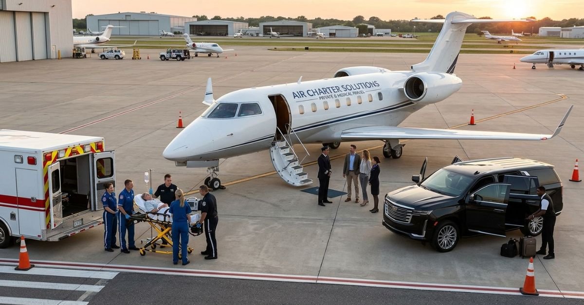 Air Charter Solutions for Private and Medical Travel