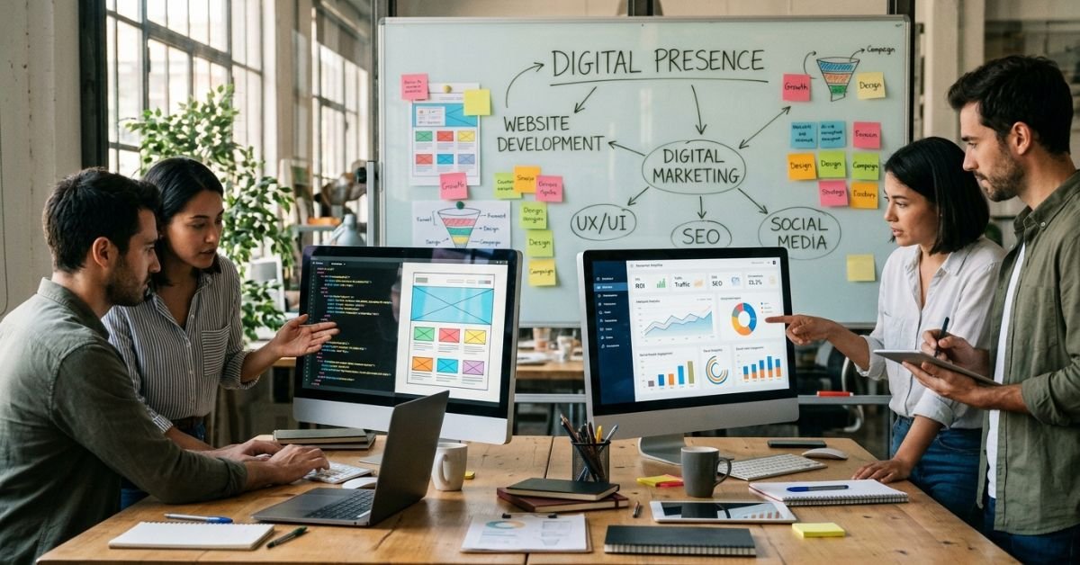 Building a Strong Digital Presence With Marketing and Website Development